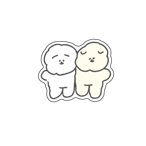 もっさりもさお　もさおのくっつきマグネット　Ｂ