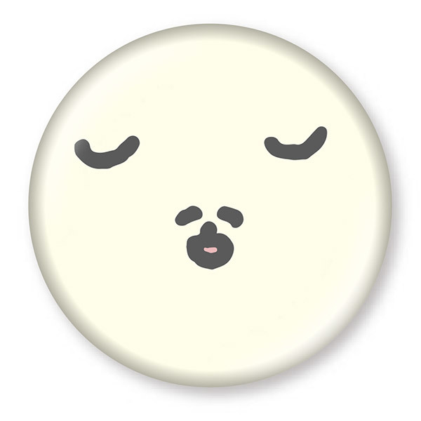 もっさりもさお　もさお　缶バッジ　Ａ